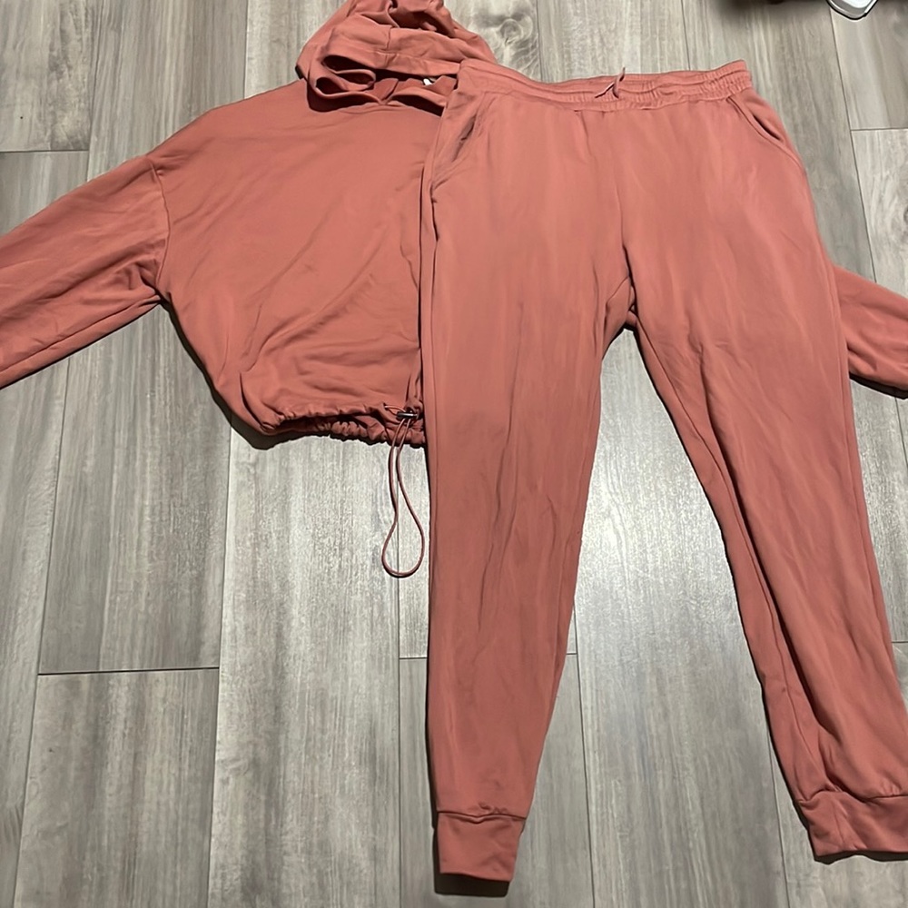 Pink matching set